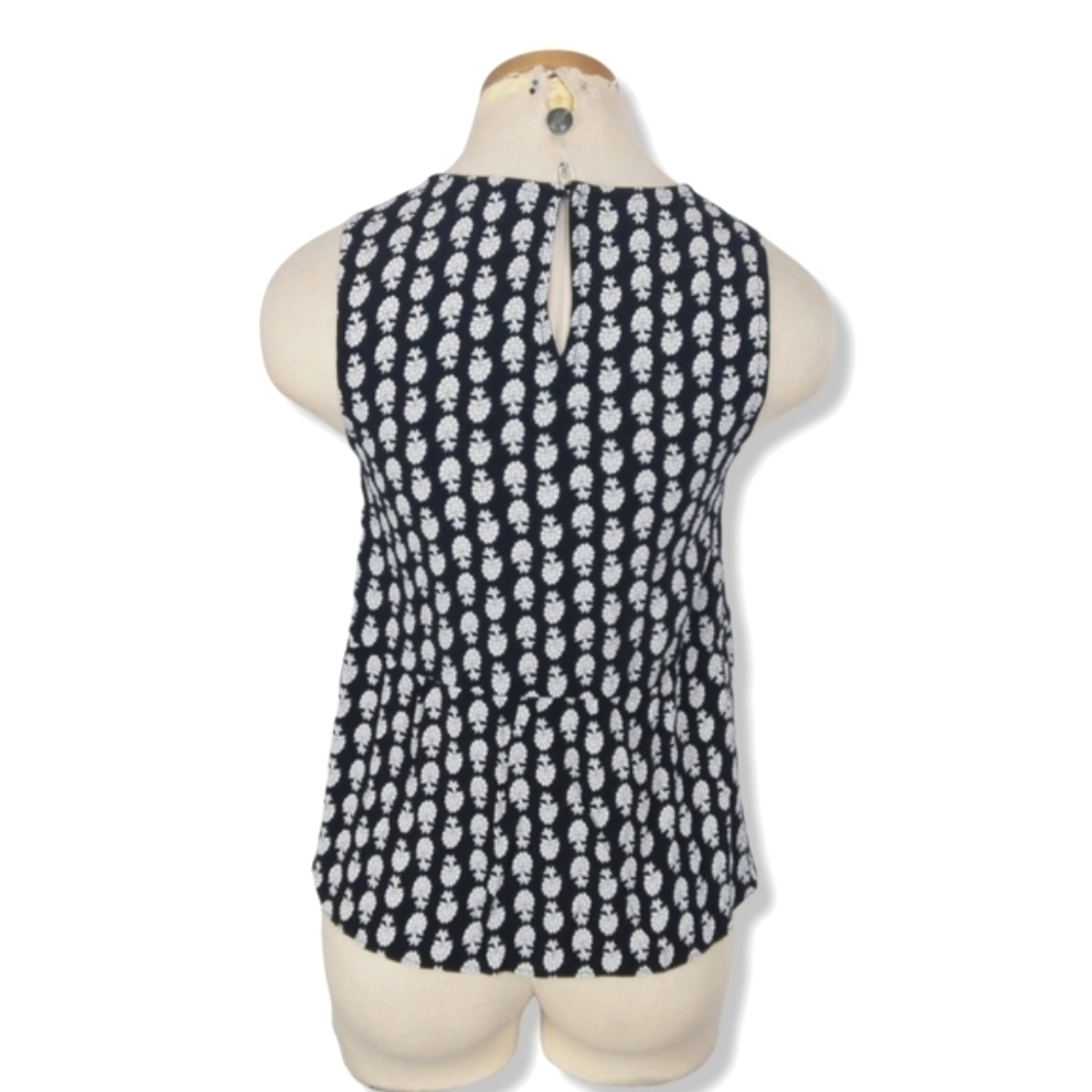 Madewell Ruffle Tank Top In Bloomstamp - Picture 5 of 9